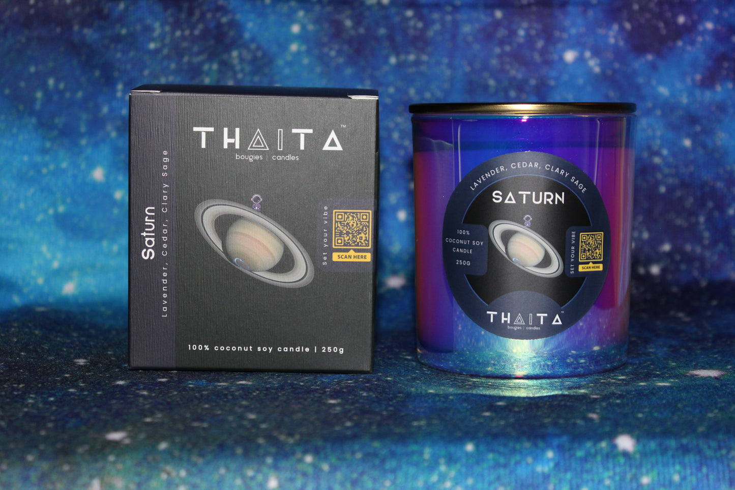 Saturn Candle