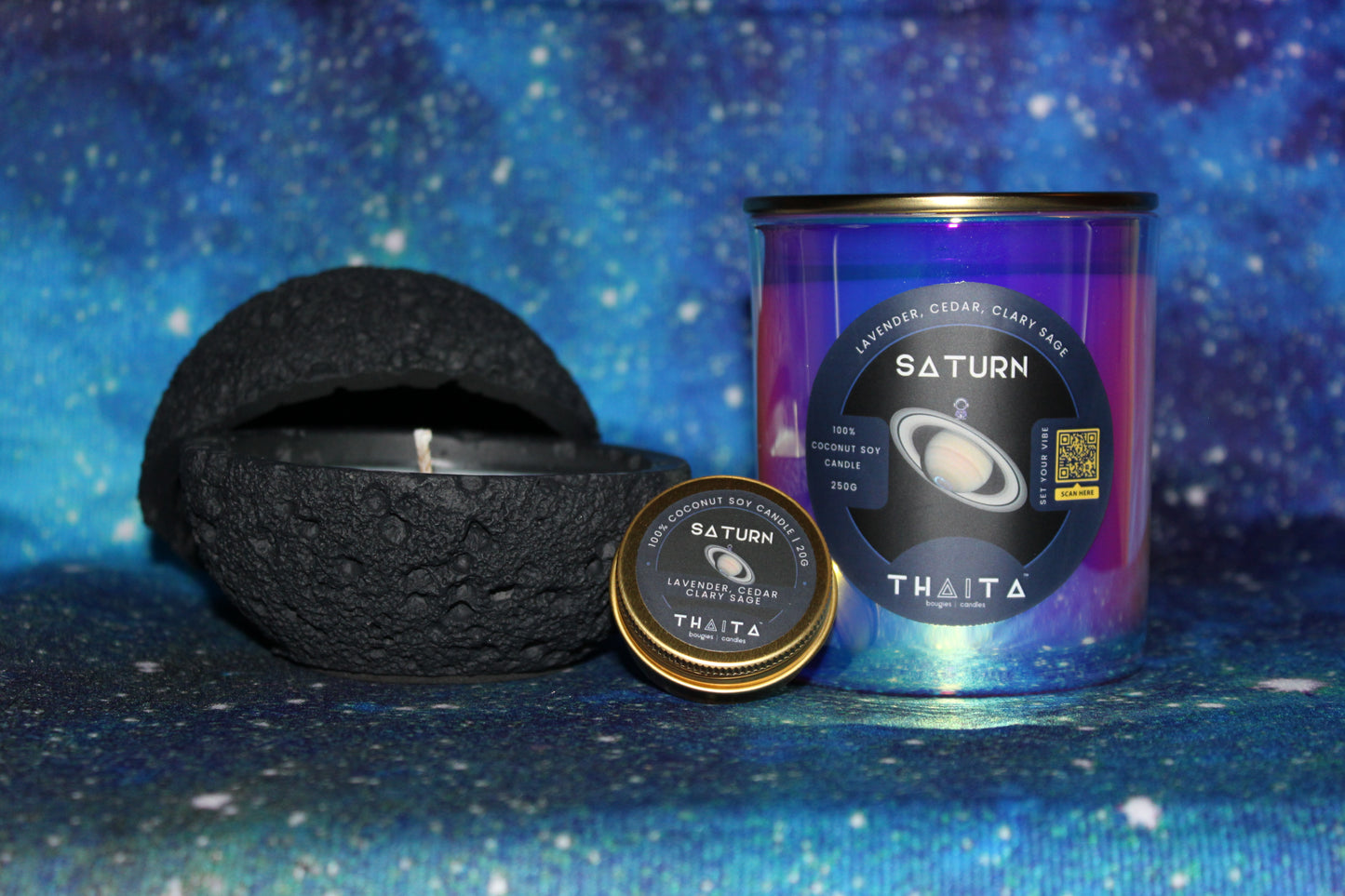 Saturn Candle